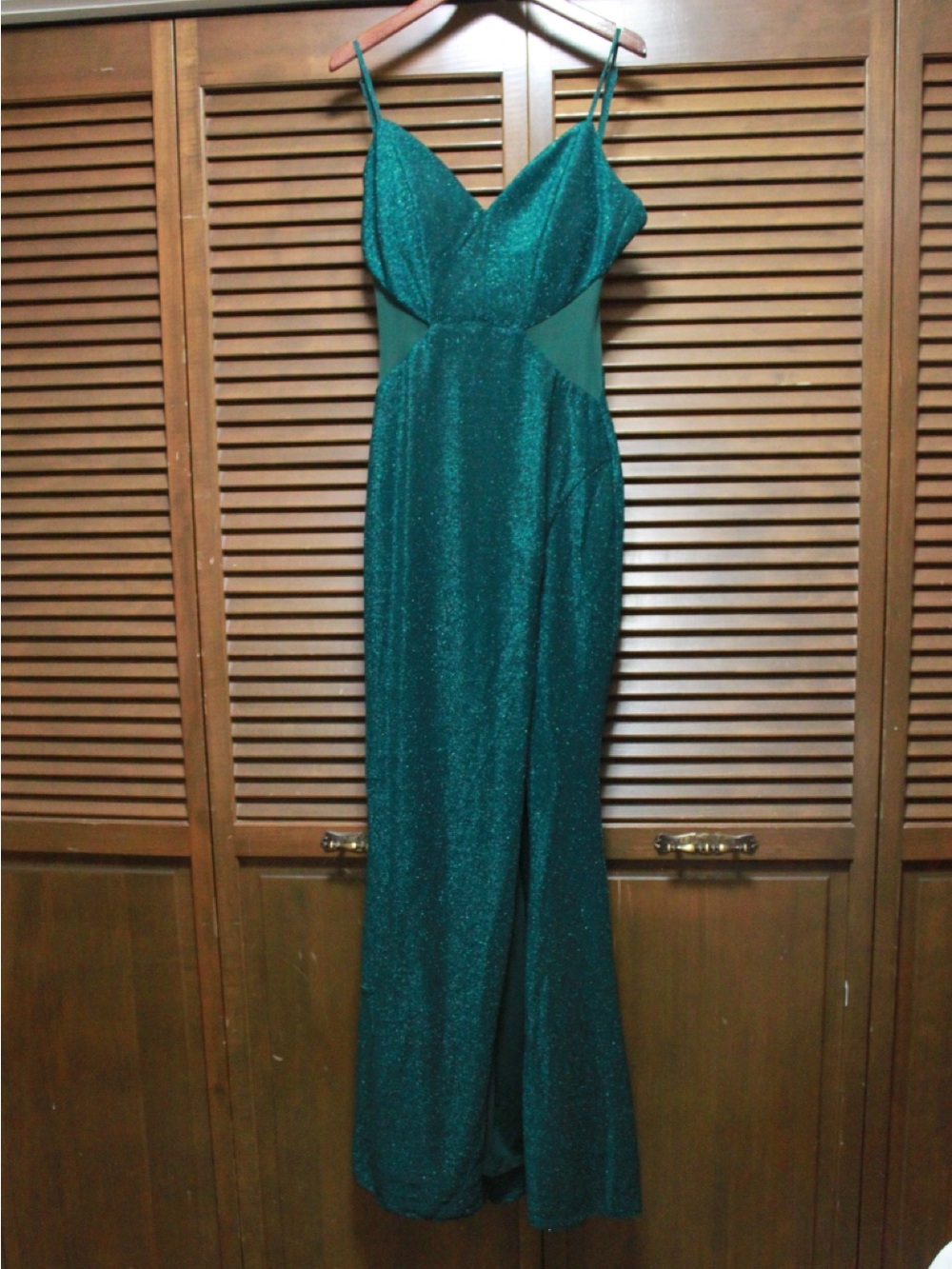 Trixxi Emerald Formal Maxi Dress